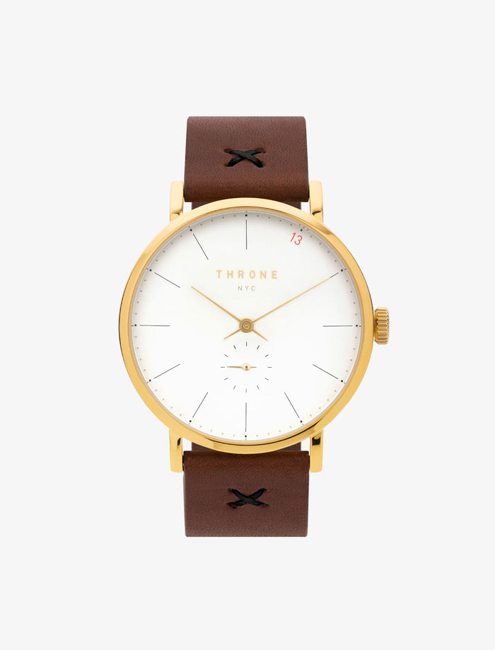 Fragment S1 Cognac Black by Throne Watches